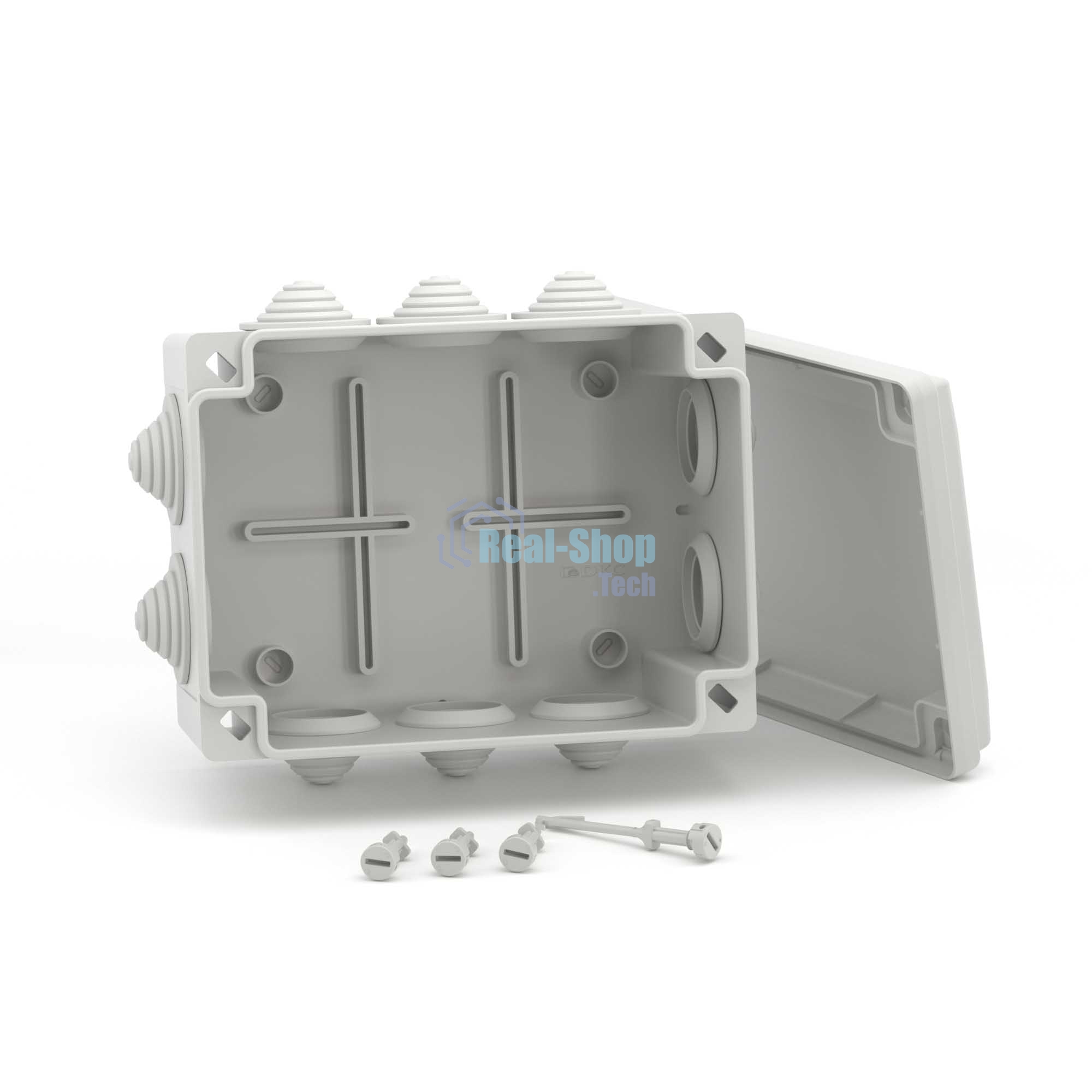 Коробка распределительная DKC 54100 ОП 190х140х70, 10 каб.ввод., IP55