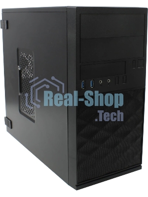 Компьютерный корпус Mini Tower InWin EFS052 Black 600W PM-600ATX U3*2 +A(HD)+ front fan holder+ Screwless mATX