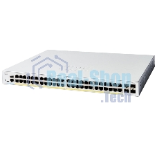 Коммутатор Cisco Catalyst C1200-48P-4X, 48×1 Гбит/с + 4×10 Гбит/с SFP+