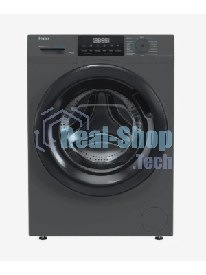 Стиральная машина Haier HW80-BP12929DE черный, загрузка фронтальная 8 кг, 1200 об/мин, класс A+++