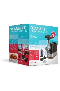Мясорубка электрическая Scarlett SC-MG45S66 2200Вт черный/серебристый