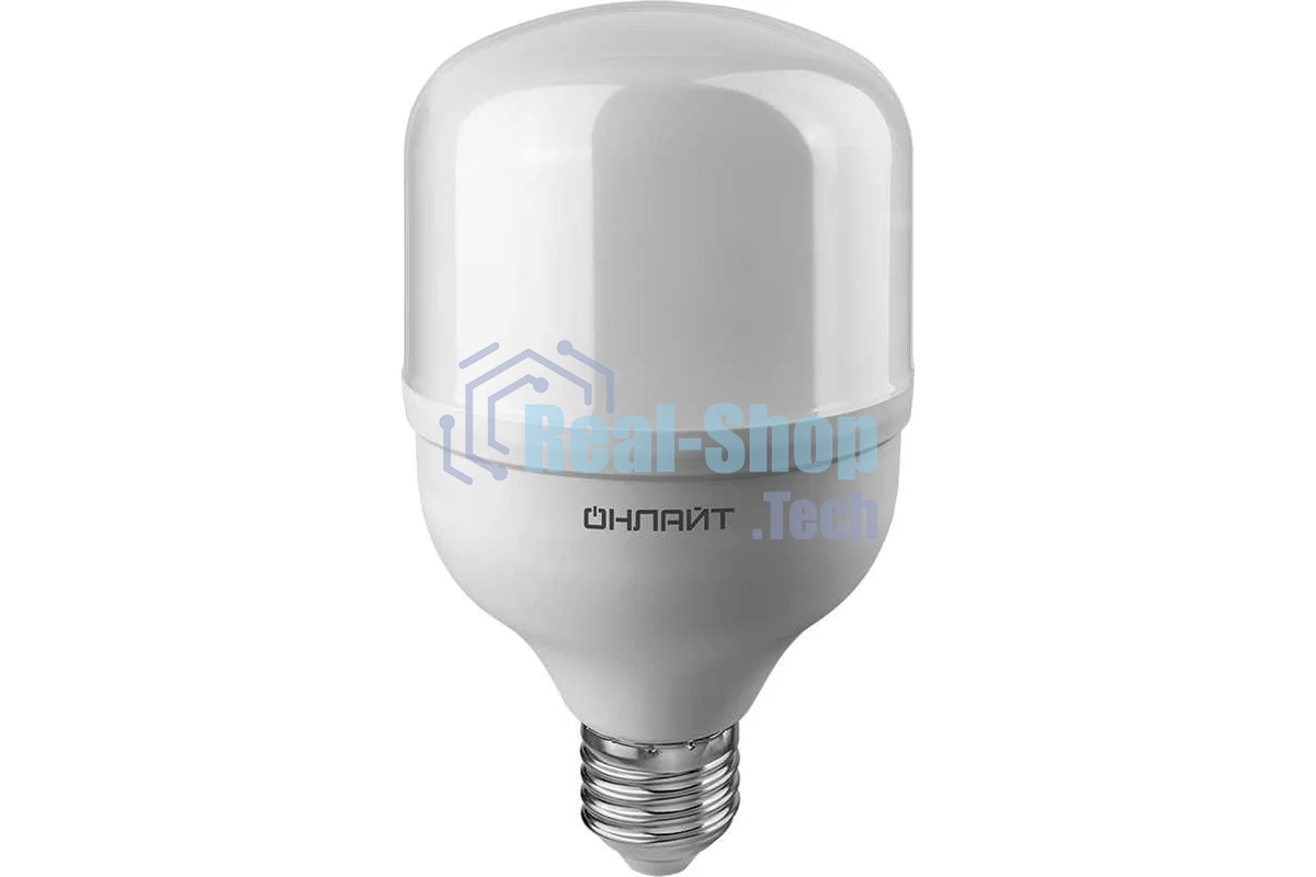 Лампа светодиодная ОНЛАЙТ 82901 OLL-T80-30-230-865-E27 30 Вт