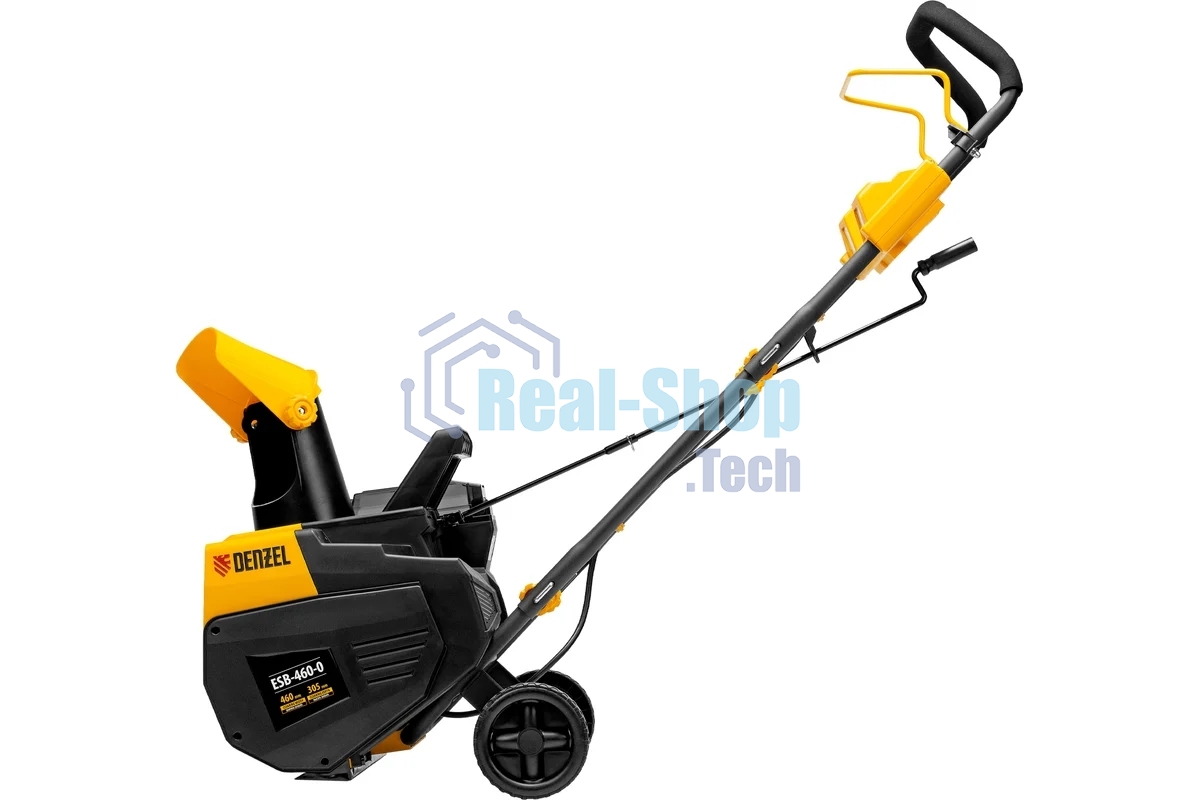 Снегоуборочная машина аккумуляторная Denzel, ESB-460-0, Li-Ion, 36В