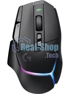 Мышь беспроводная Logitech G502 X Plus черный, 25600 dpi, радиоканал, USB, кнопки - 13