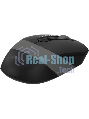 Мышь беспроводная A4Tech Fstyler FG10S черный/серый, 2000 dpi, радиоканал, USB, кнопки - 4
