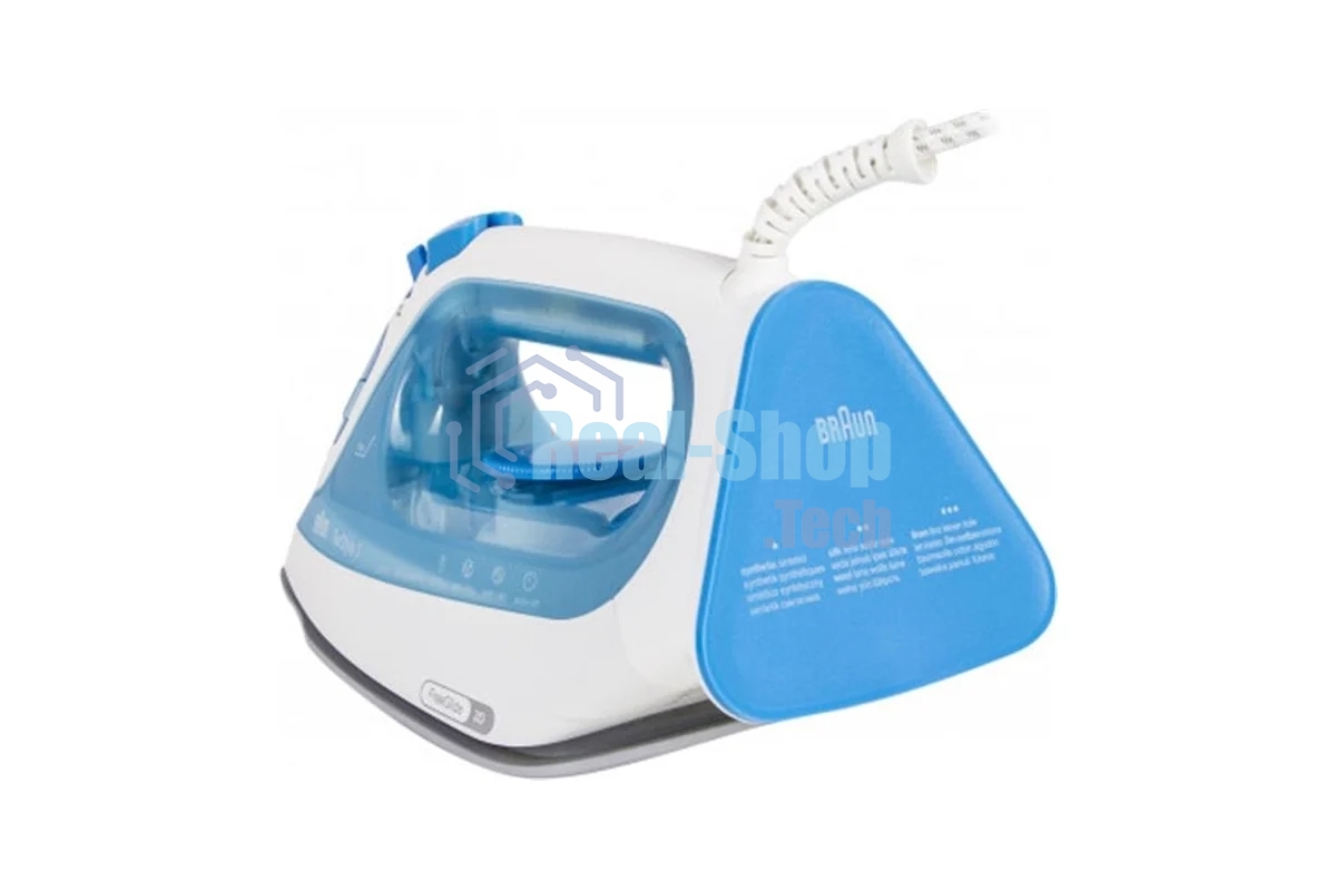 Утюг Braun SI3053BL голубой/белый, 2400 Вт, 45 г/мин, 170 г/мин, 270 мл