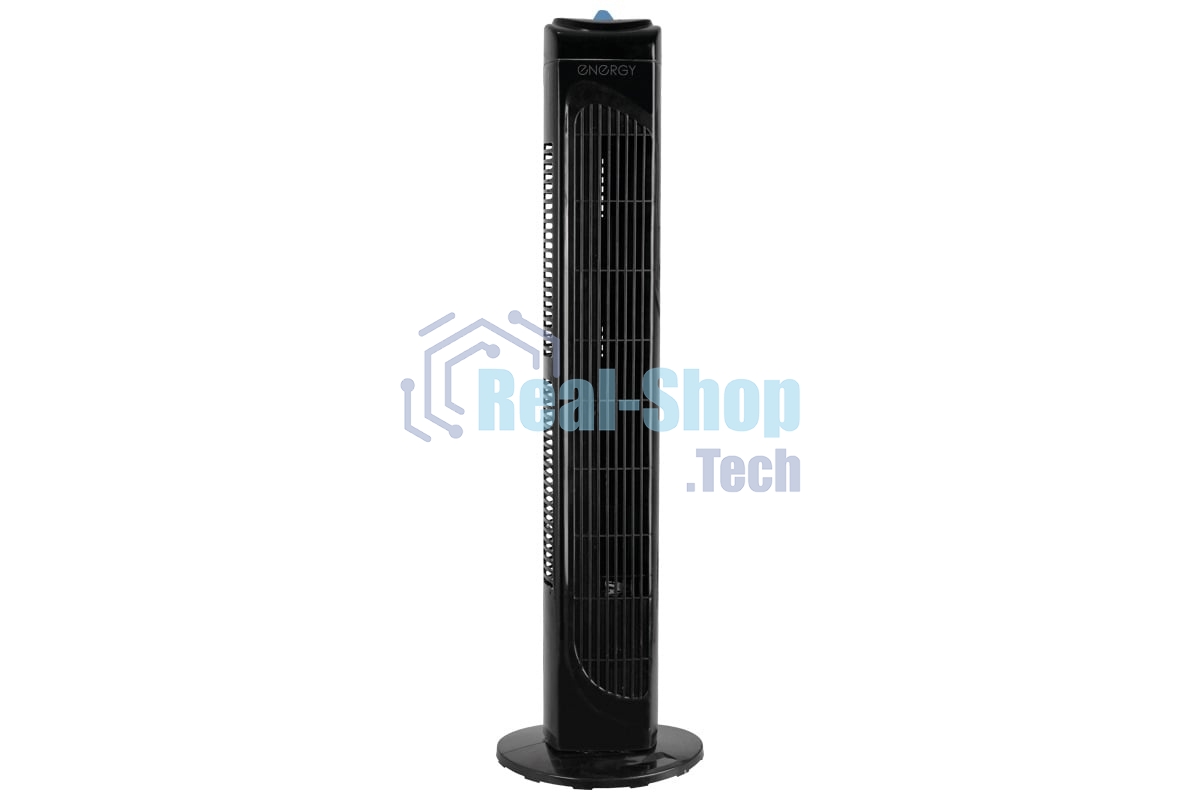 Вентилятор Energy EN-1618 TOWER чёрный, напольный, 40 Вт, 3 скорости, колонный