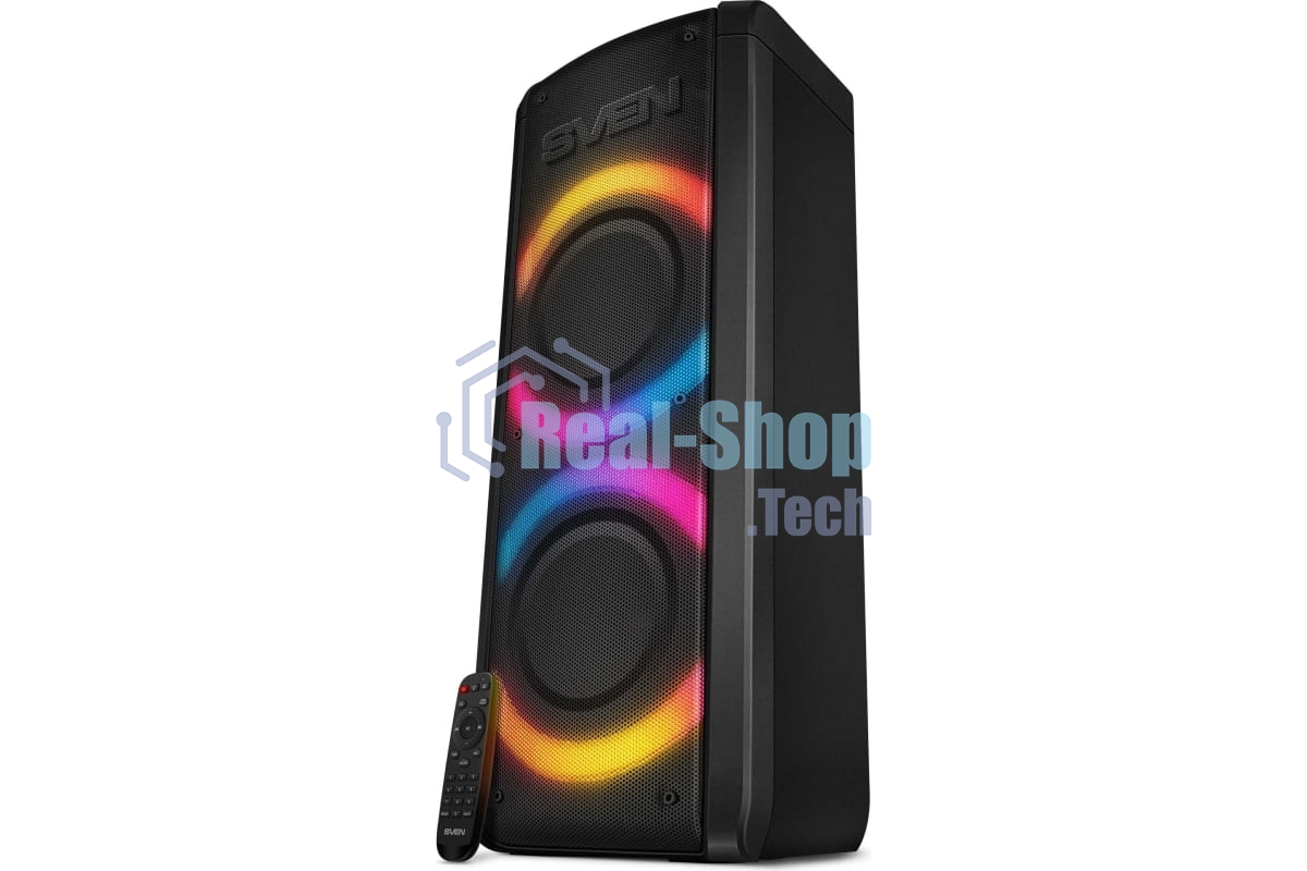 Портативная акустика Sven АС PS-710 черный 100 Вт Bluetooth