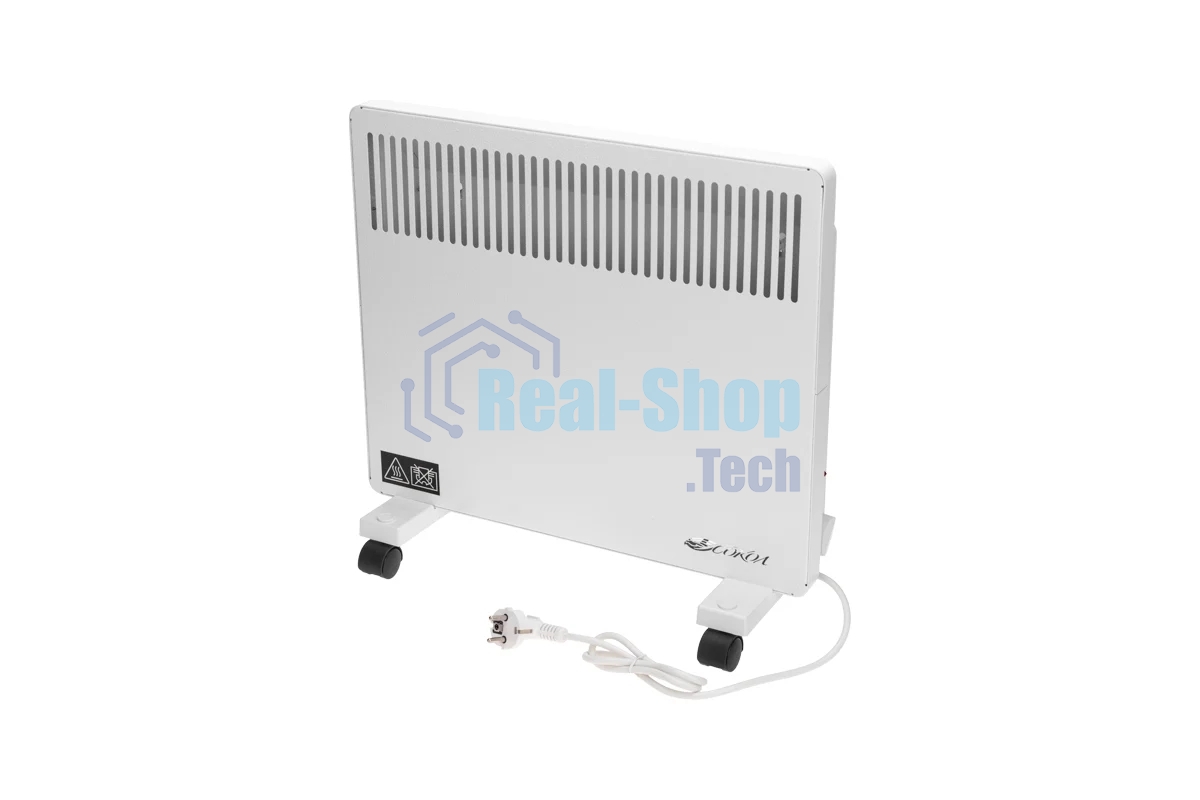 Конвектор Сокол 60-0086 белый, 1000 Вт, 10 м2, термостат