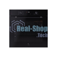 Электрический духовой шкаф LEX EDP 680 BBL MAX, встраиваемый, черный