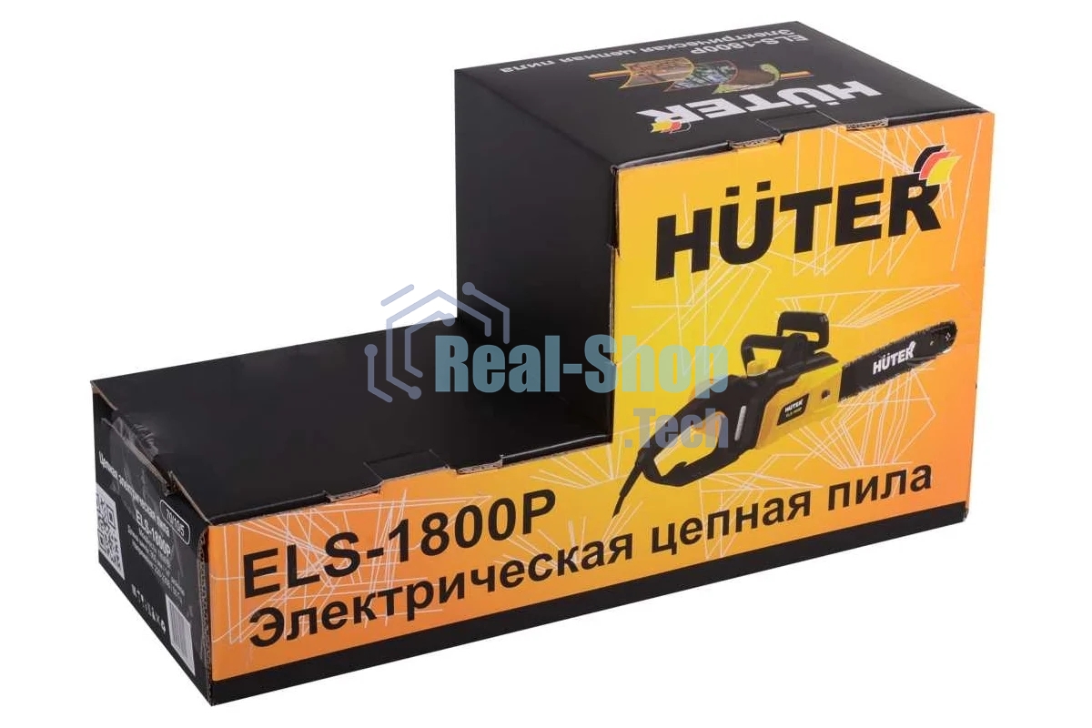 Электрическая цепная пила Huter ELS-1800P 1800Вт дл.шин.:14