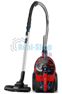Пылесос Philips FC9728/01 красный/черный, 420/2000 Вт, уборка сухая, пылесборник контейнер, 2 л