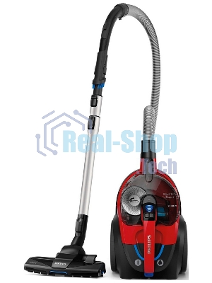 Пылесос Philips FC9728/01 красный/черный, 420/2000 Вт, уборка сухая, пылесборник контейнер 2 л
