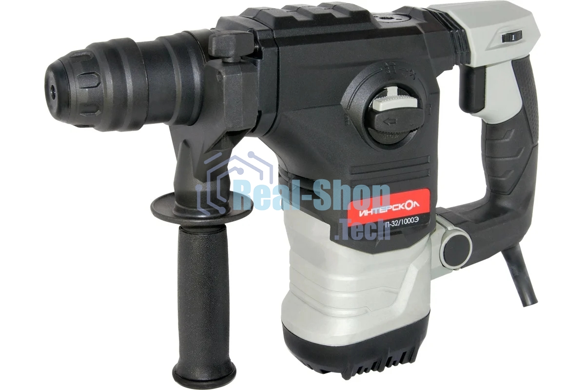Перфоратор Интерскол П-32/1000Э патрон:SDS-plus уд.:6Дж 1020Вт (кейс в комплекте)
