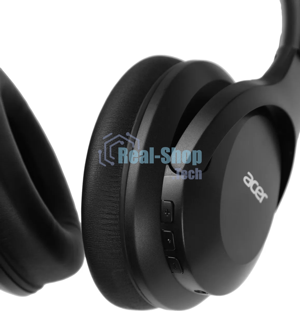 Беспроводные/проводные наушники Acer OHR304 черный, полноформатные, Bluetooth + проводной, активное шумоподавление, до 16 ч