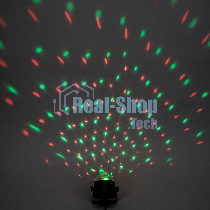 Диско-шар Neon-night (ночник-проектор) светодиодный с дистанционным управлением, USB