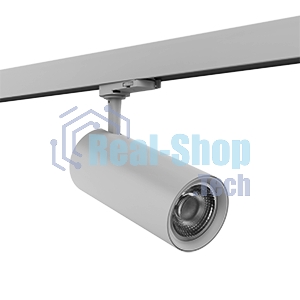 Светильник LED трек TT-02 2.0 30ВТ 260x74x80мм 4000K угол 35гр.RAL9003 белый матовый