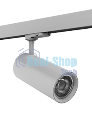 Светильник LED трек TT-02 2.0 30ВТ 260x74x80мм 4000K угол 35гр.RAL9003 белый матовый