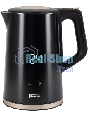 Чайник электрический Rondell RDE-1007 (MC) 1,7 л, 2200 Вт, черный