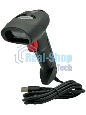 Сканер штрих-кода ручной Meferi MS25C (MS25C-HL5OWWST) 1D/2D, проводной, USB, черный