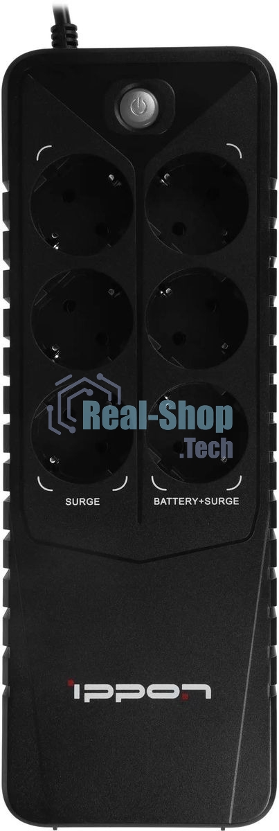 Источник бесперебойного питания Ippon Back Verso 800 черный