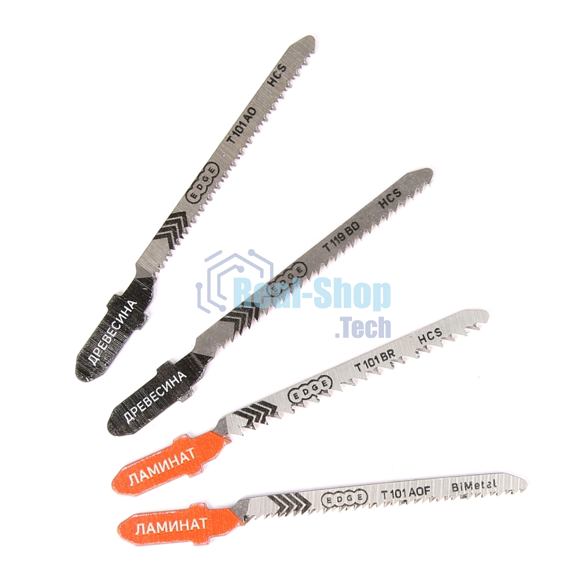 Набор пилок для лобзика (4 шт.) EDGE by PATRIOT 814010015