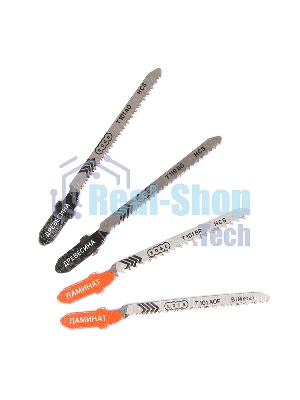 Набор пилок для лобзика (4 шт.) EDGE by PATRIOT 814010015