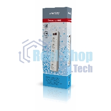 Сетевой фильтр Smartbuy (SBSP-50-W) - 5 роз х 5 м - белый