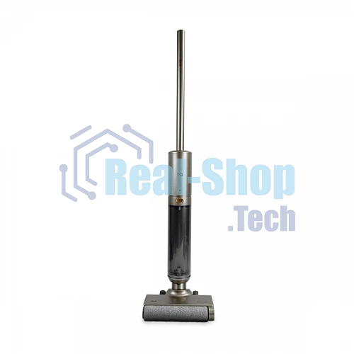 Моющий пылесос вертикальный BQ VCA1003W бронзовый, питание от аккумулятора, 150 Вт, уборка влажная и сухая, пылесборник 0.36 л, бак для жидкости 0.4 л, работа от АКБ max 30 мин