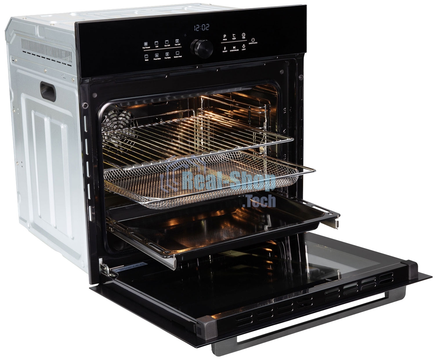 Духовой шкаф электрический Zigmund & Shtain E 168 B черный