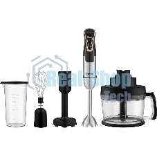 Блендер погружной Rondell RDE-1303 1800Вт черный/нержавеющая сталь