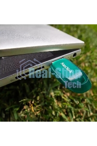 Флешка USB 256 Gb SanDisk CZ96 Ultra Eco, USB 3.2 зеленый