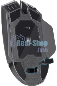 Мышь беспроводная Defender Oneshot GM-067 черный, 3200 dpi, радиоканал, USB, кнопки - 7