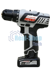 Дрель-шуруповерт аккумуляторная ИНТЕРСКОЛ ДА-18ЭР, Аккумуляторная, 18В, 2 АКБ