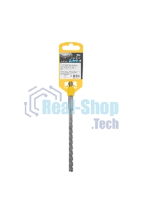 Бур по бетону Denzel цельная крестовая пластина, 8x165 мм, SDS PLUS