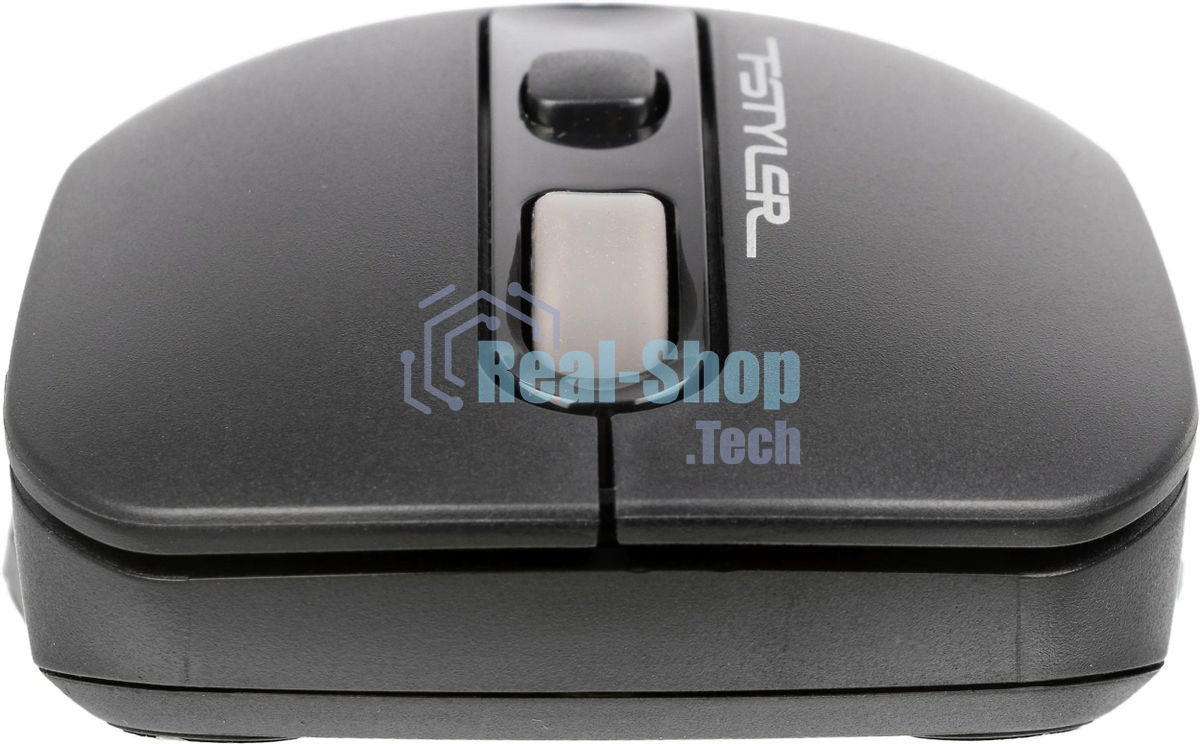 Мышь беспроводная A4Tech Fstyler FG10S черный/серый, 2000 dpi, радиоканал, USB, кнопки - 4