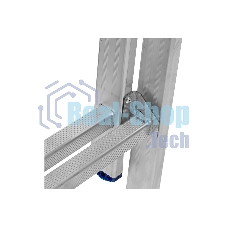 Лестница Сибртех, 3 х 14 ступеней, алюминиевая, трехсекционная