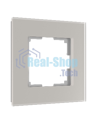 Рамка WERKEL на 1 пост Senso (дымчатый, стекло soft-touch) W0013117