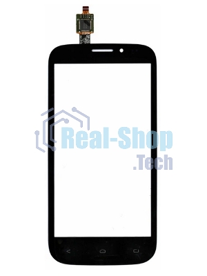 Сенсорное стекло (тачскрин) для Fly IQ4404 Spark, черное