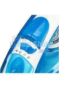 Утюг Starwind SIR2045 1800Вт голубой/белый