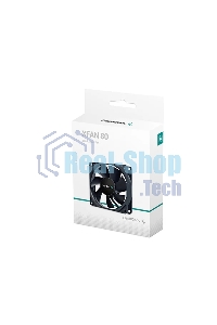 Вентилятор для корпуса DEEPCOOL XFAN 80 черный, 80 мм, 1800 об/мин, 20.3 дБ, 4 pin