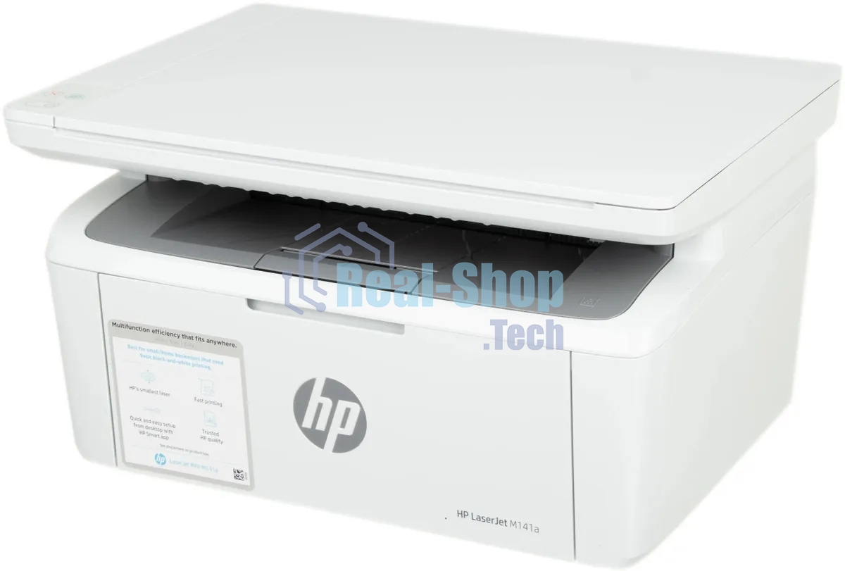 МФУ лазерное HP LaserJet M141a (7MD73A), A4, ч/б, печ. до 20 стр/мин., 600 x 600 dpi, USB
