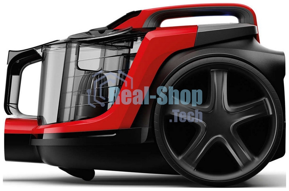 Пылесос Philips FC9728/01 красный/черный, 420/2000 Вт, уборка сухая, пылесборник контейнер, 2 л