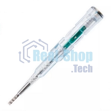 Индикаторная отвертка-тестер напряжения светодиодная Deli DL8004 12-250 В