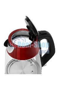 Чайник электрический Polaris PWK 1760CGL 1.7 л, 2150 Вт, красный