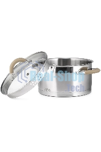 Кастрюля LARA LR02-342 Берлин 3,1 л 20x11 см нержавеющая сталь, с крышкой