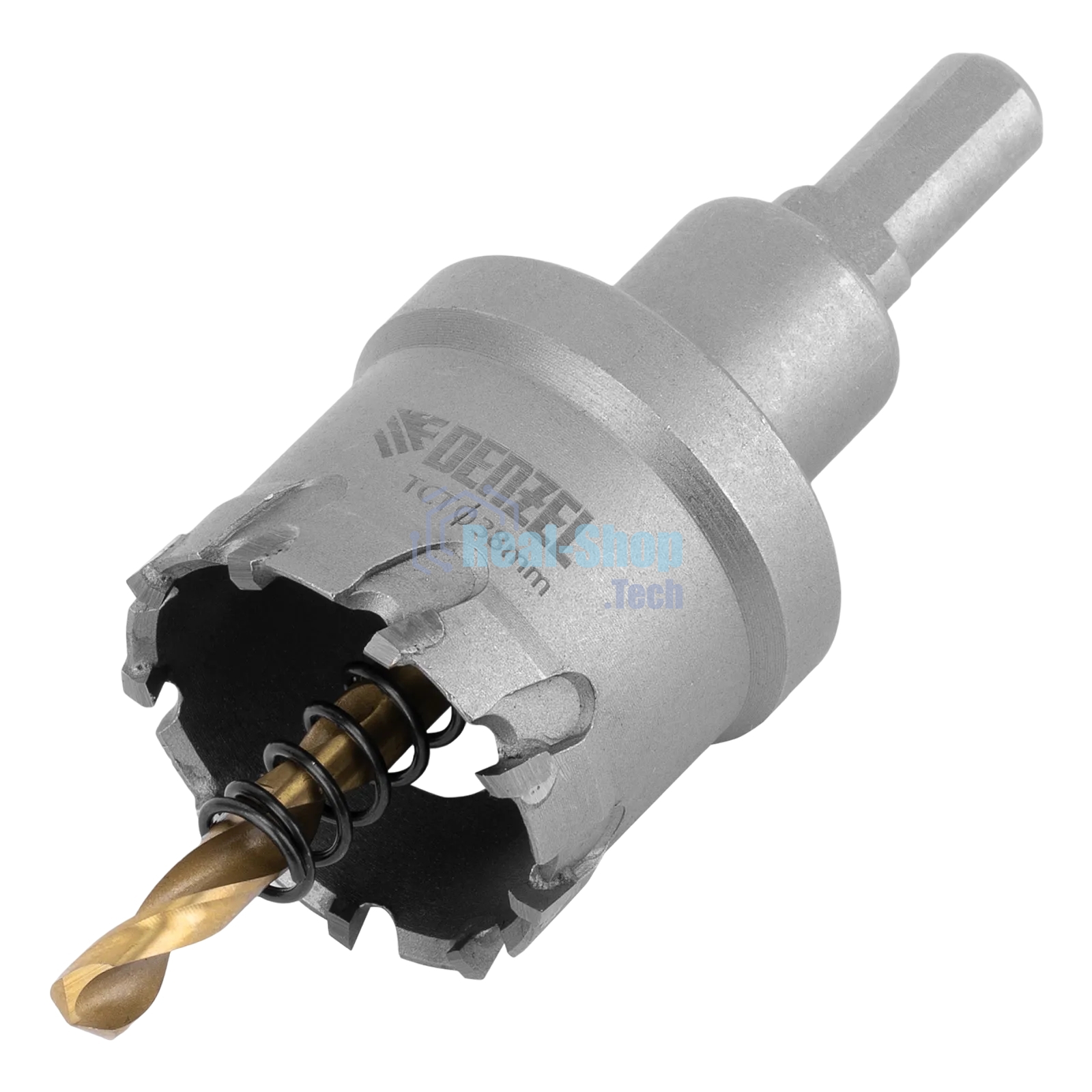 Коронка по металлу Denzel 724012 твердосплавная, 38 мм