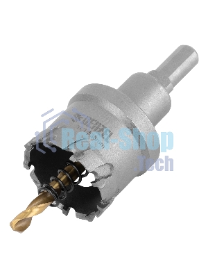 Коронка по металлу Denzel 724012 твердосплавная, 38 мм