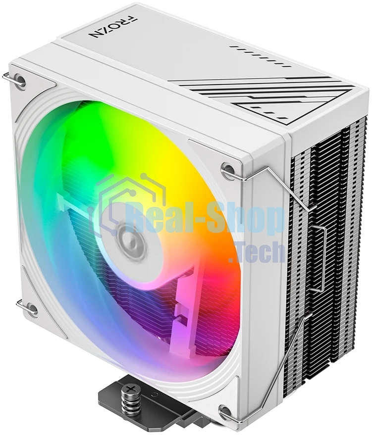Кулер для процессора ID-Cooling FROZN A410 SE ARGb белый 180W/Intel 1700, 12*, 115*, AMD AM5, AM4/Screws