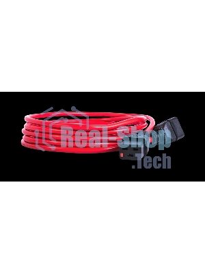 Шнур питания с фиксатором REM IEC 60320 C19/IEC 60320 C20, 16 А/250 В (3 * 1,5), 1,8 м, красный R-16-Cord-C19-C20-1.8-Red